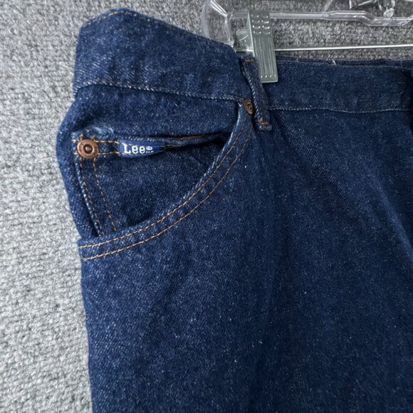 VTG NOS 80s Lee Denim Jeans Big Tall 48x30 Cotton USA Made UGWA W/ Flasher - Picture 10 of 16